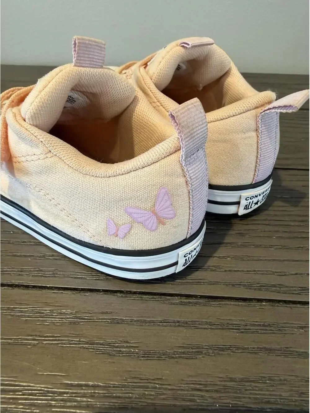 Converse Kid's Pink and Orange Trainer